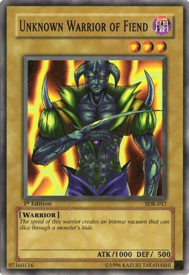 Unknown Warrior of Fiend | SDK-017